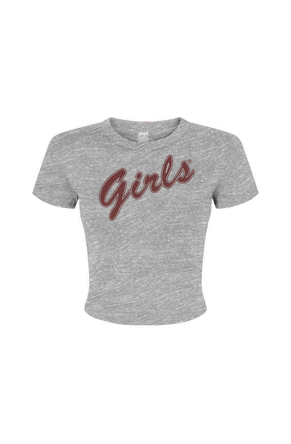 Girls Women's Micro Rib Baby Tee