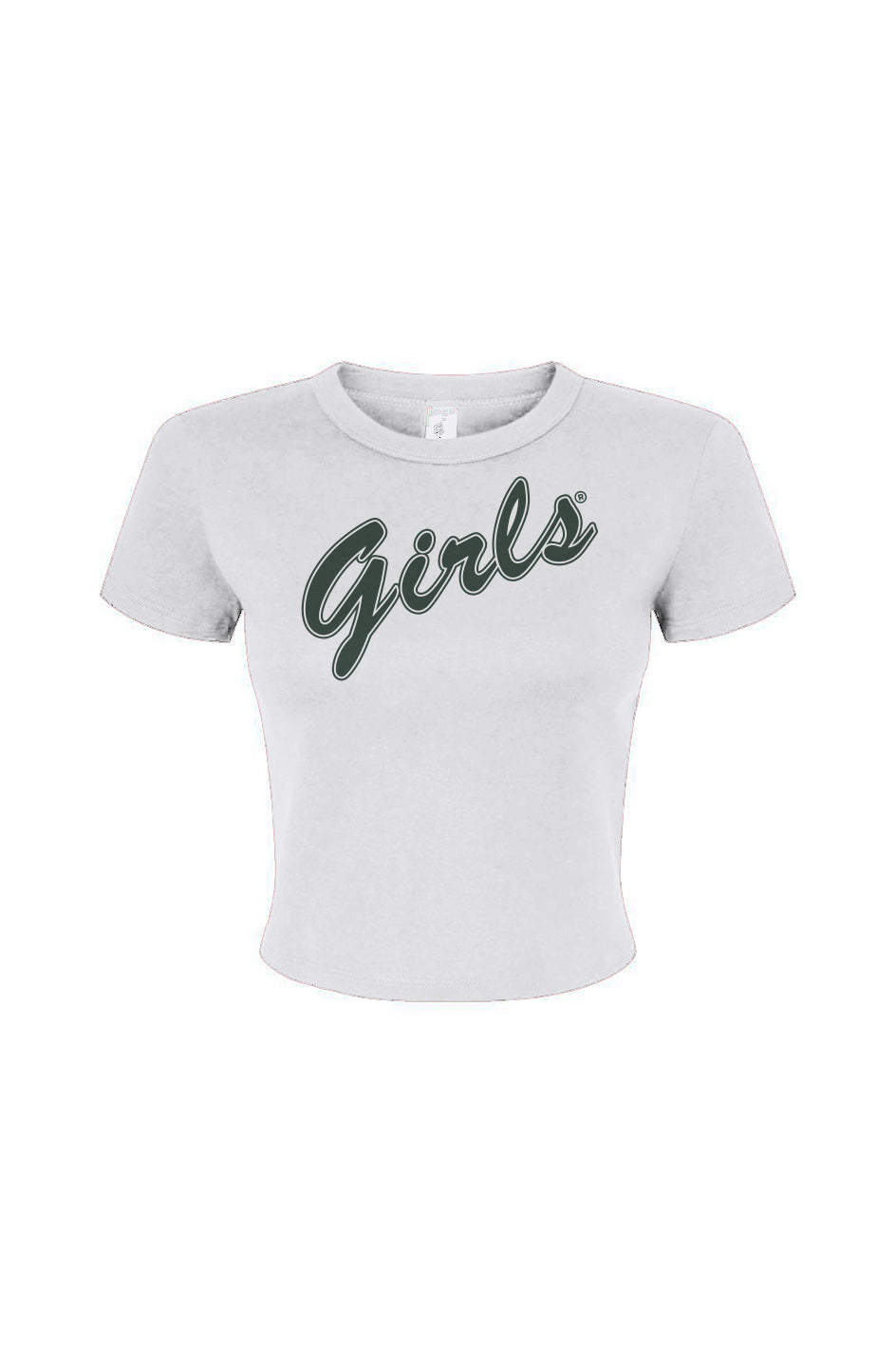 Girls in Green Women's Micro Rib Baby Tee