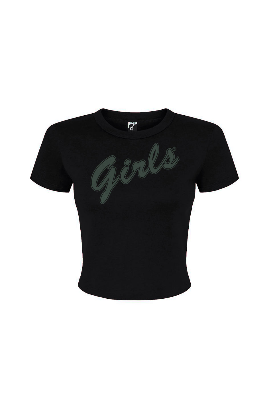 Girls in Green Women's Micro Rib Baby Tee