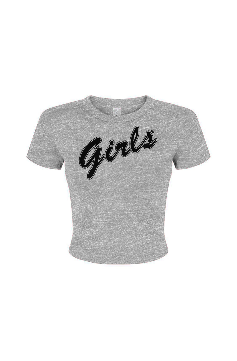 Girls in Black Women's Micro Rib Baby Tee