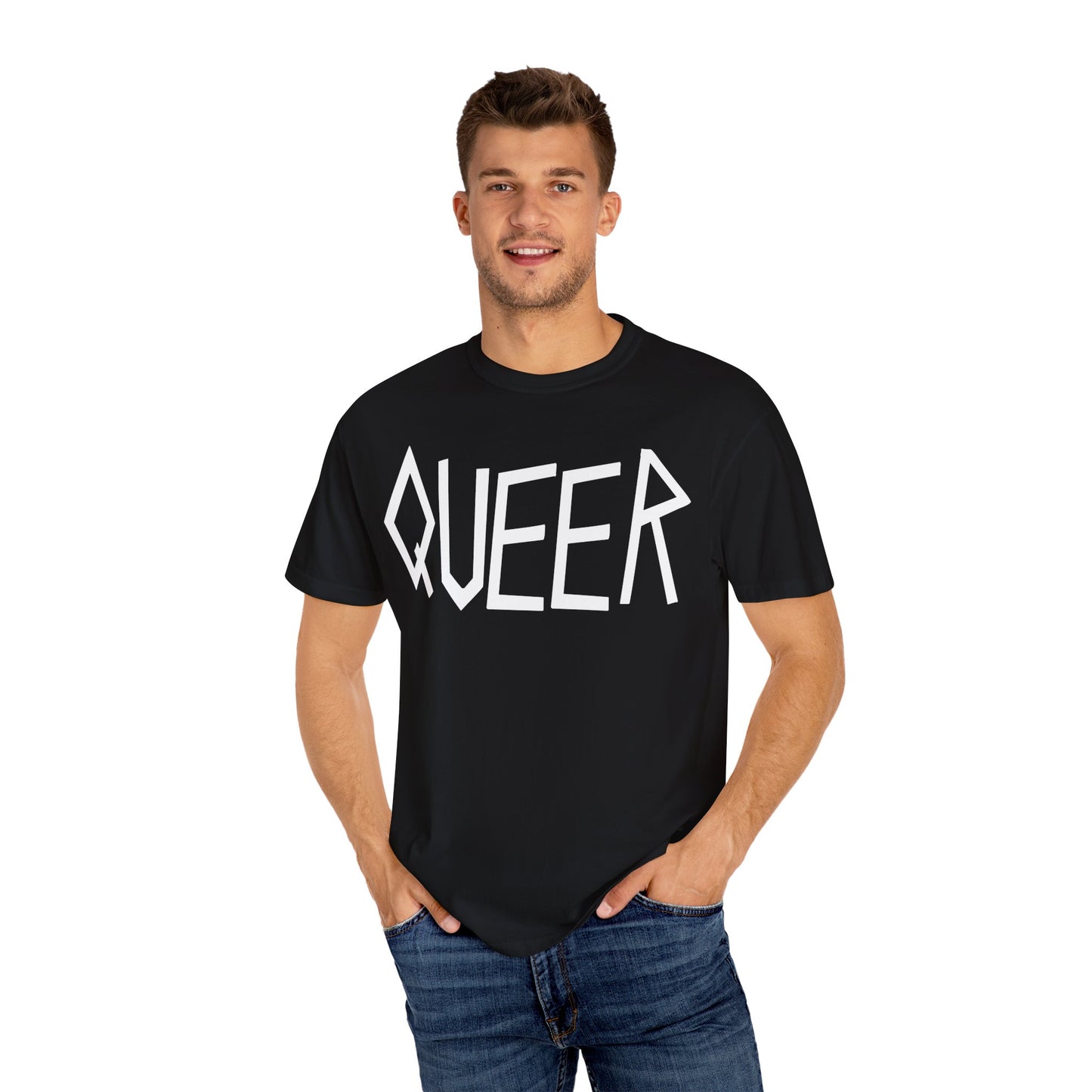 Queer shirt Handwritten T-shirt for men or women