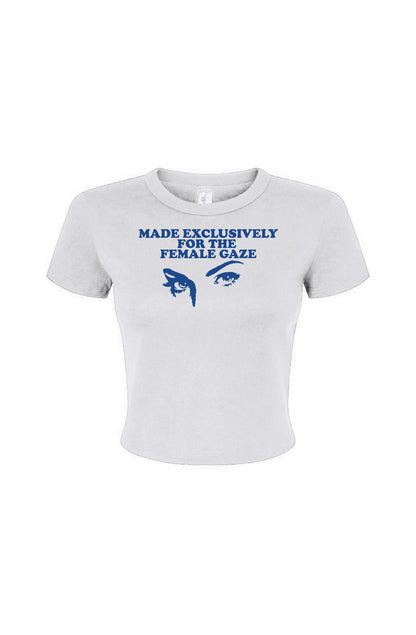 Exclusively for the Female gaze Women's Micro Rib Baby Tee