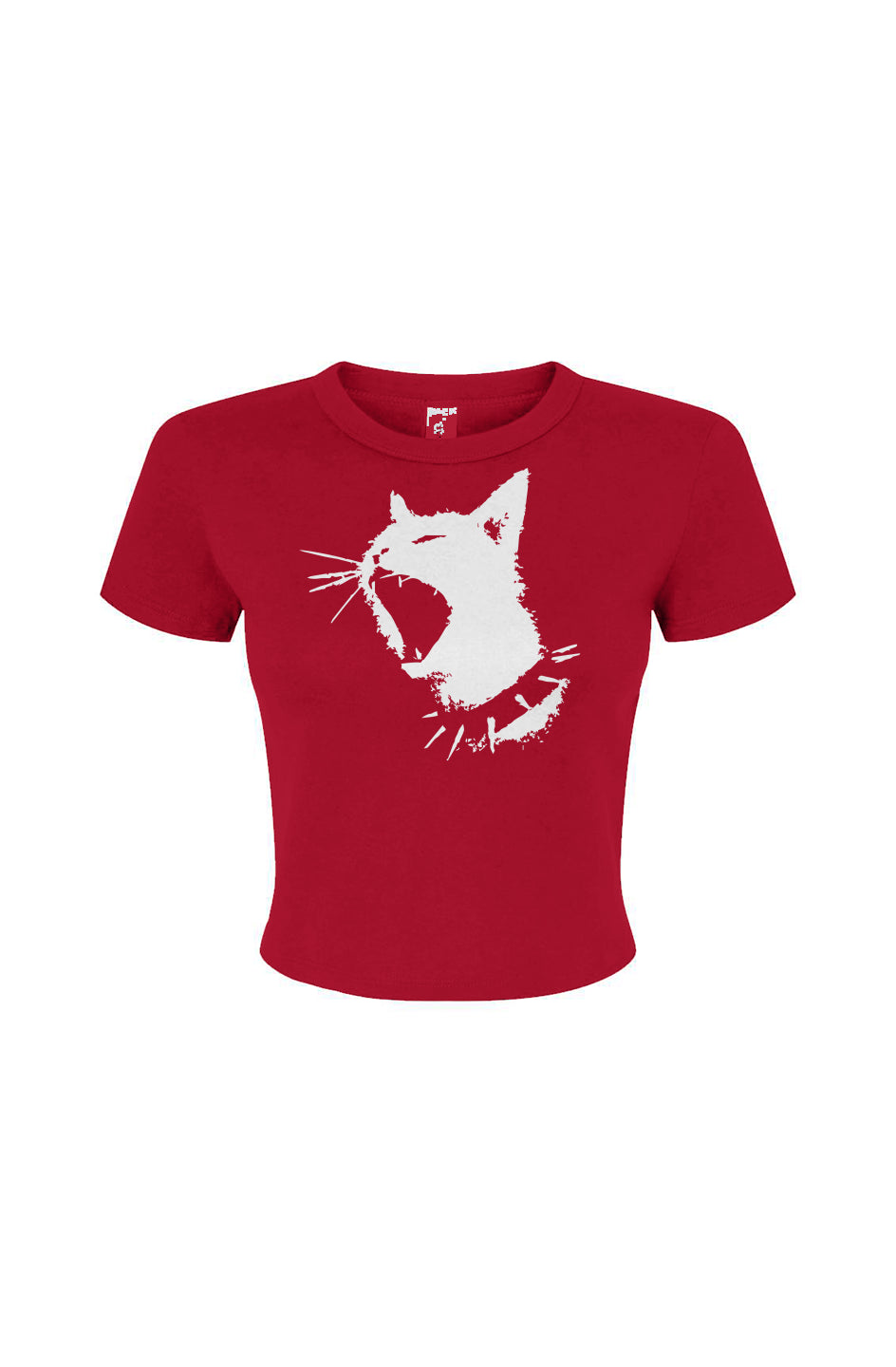 Punk Kitty Women's Micro Rib Baby Tee