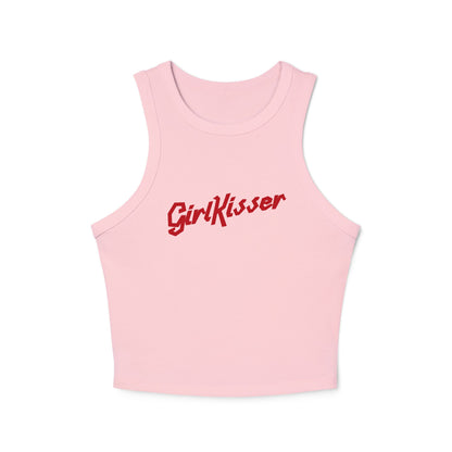 Girl Kisser Women's Racer Tank Top