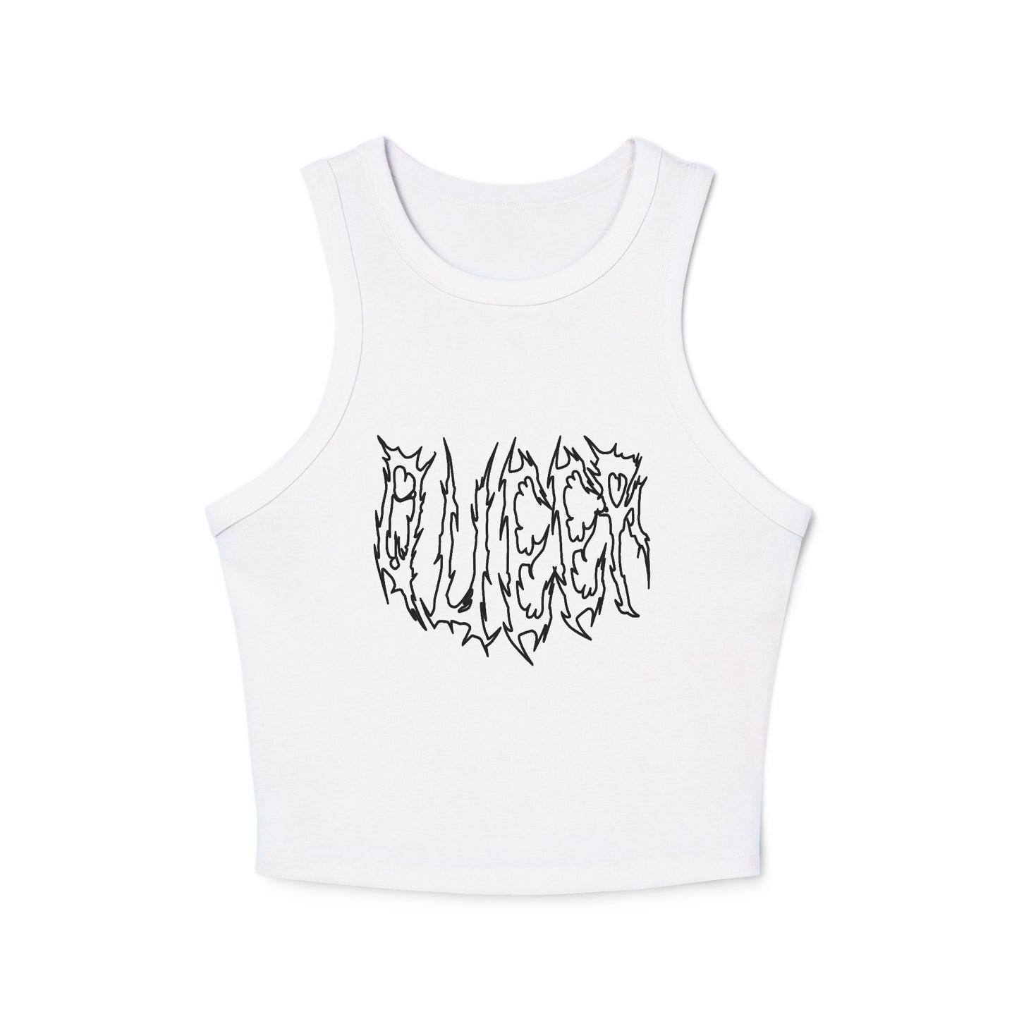 Queer Outline Classic Women's Racer Tank Top