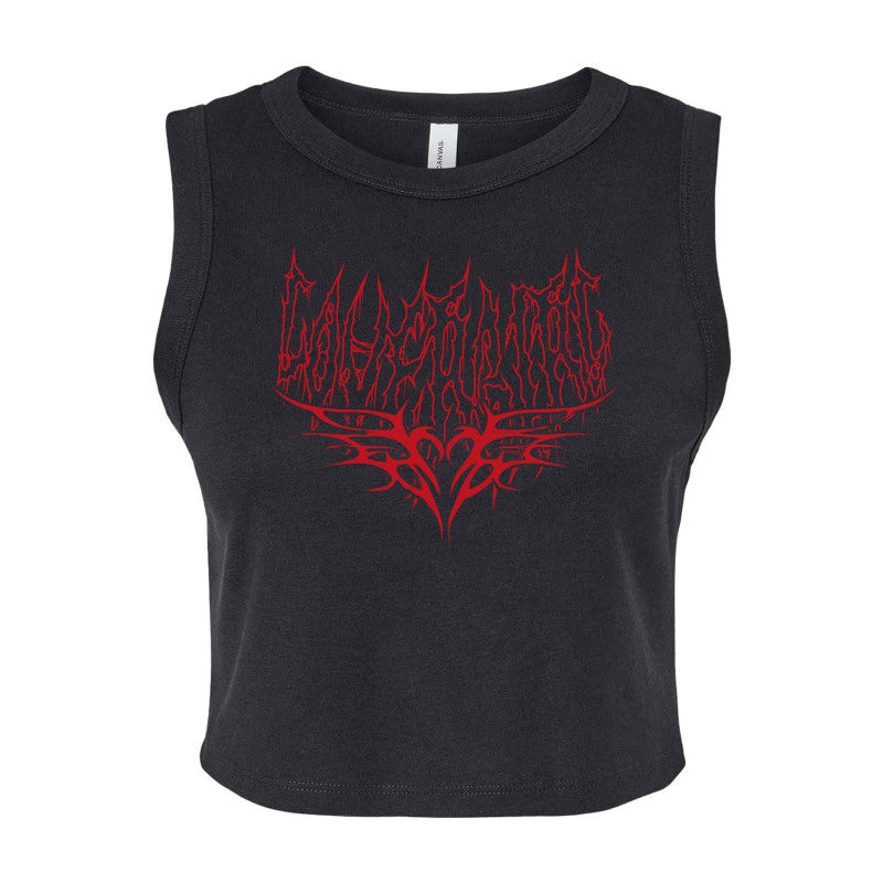 LoverGirl Micro Rib Muscle Crop Tank