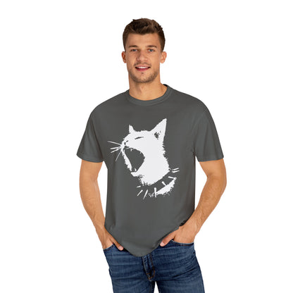 Punk Cat shirt Funny Gym T-shirt for men or women