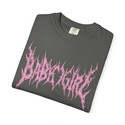 Baby Girl shirt Heart Metal Funny T-shirt for men or women