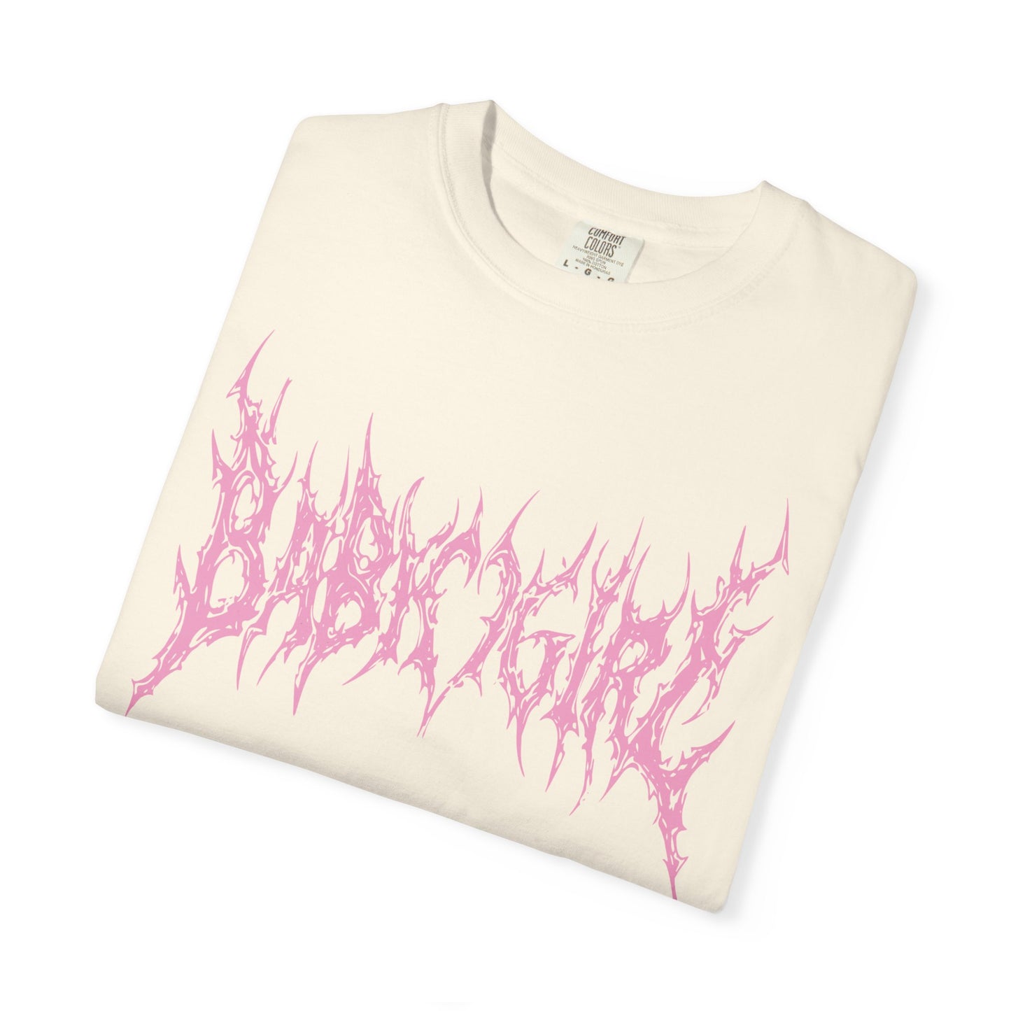 Baby Girl shirt Heart Metal Funny T-shirt for men or women