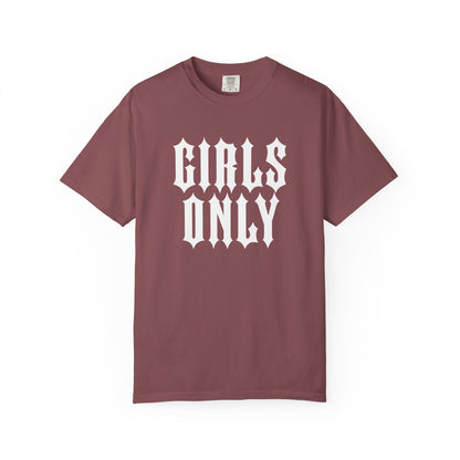Girls Only shirt Funny Gym T-shirt for men or women