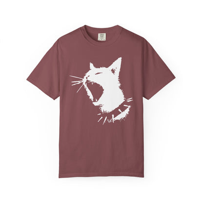 Punk Cat shirt Funny Gym T-shirt for men or women