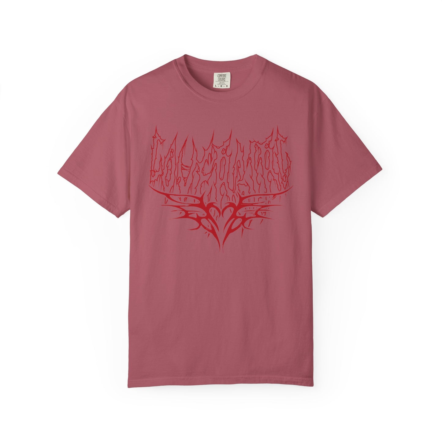 Lover Girl shirt Heart Metal Red Funny T-shirt for men or women