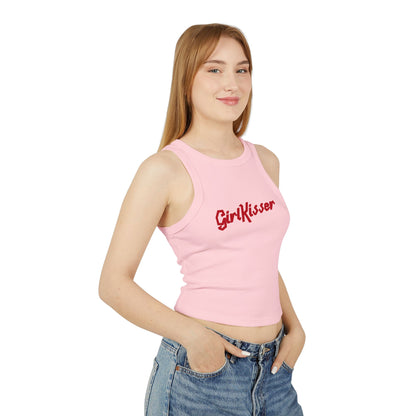 Girl Kisser Women's Racer Tank Top