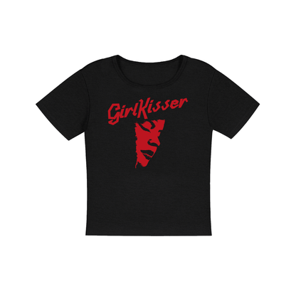 Girl Kisser Women's Micro Rib Baby Tee