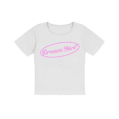 Dream girl pink Women's Micro Rib Baby Tee