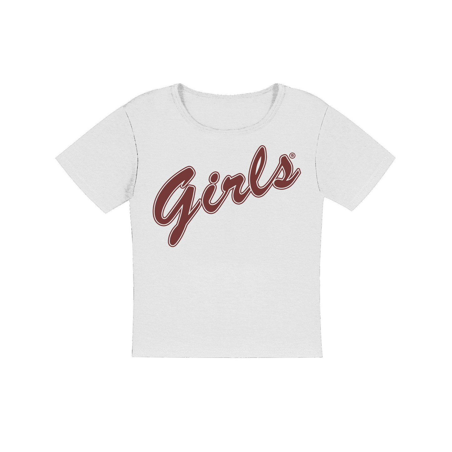 Girls Women's Micro Rib Baby Tee