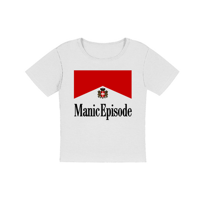 Manic Episode Women's Micro Rib Baby Tee